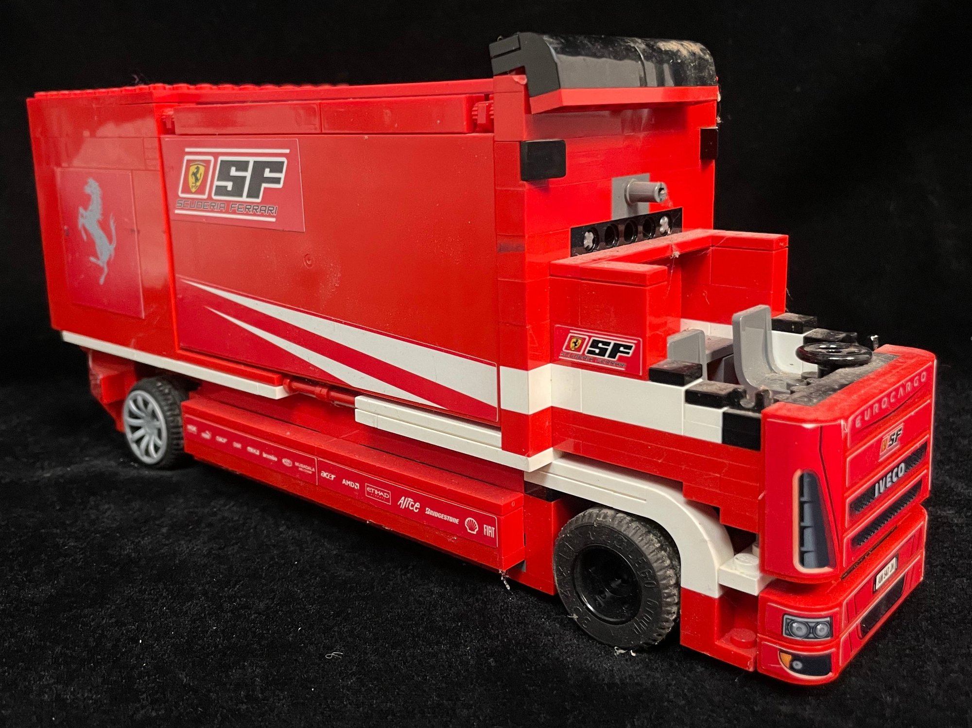 Ferrari transporter truck model