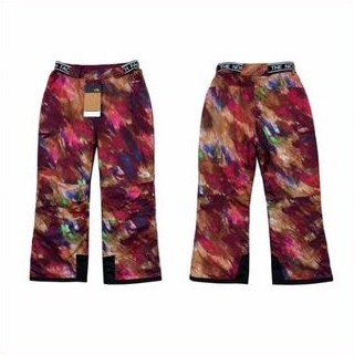 Patterned ski pants